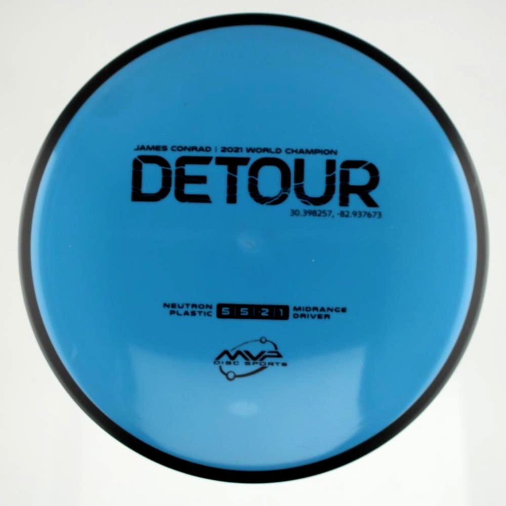 Detour - James Conrad 2021 World Champion - Blue - 168.7 gm -  Disc ID: 601872