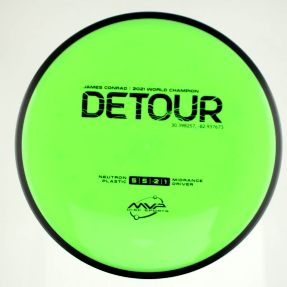 Detour - James Conrad 2021 World Champion - Green - 173.6 gm -  Disc ID: 601874