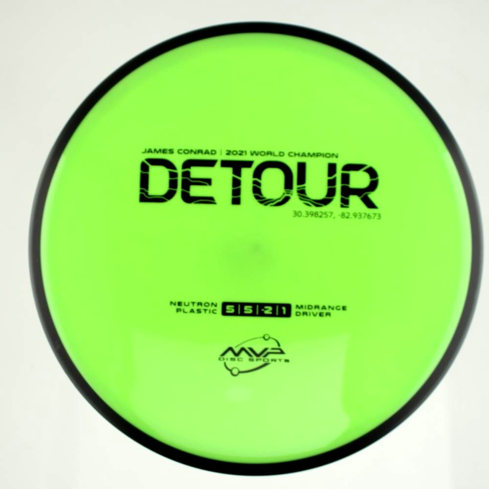 Detour - James Conrad 2021 World Champion - Green - 168.7 gm -  Disc ID: 601880