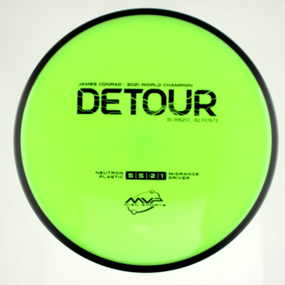 Detour - James Conrad 2021 World Champion - Green - 168.7 gm -  Disc ID: 601884