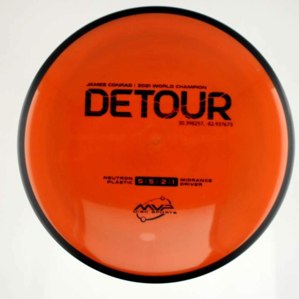 Detour - James Conrad 2021 World Champion - Orange - 169.9 gm -  Disc ID: 601885