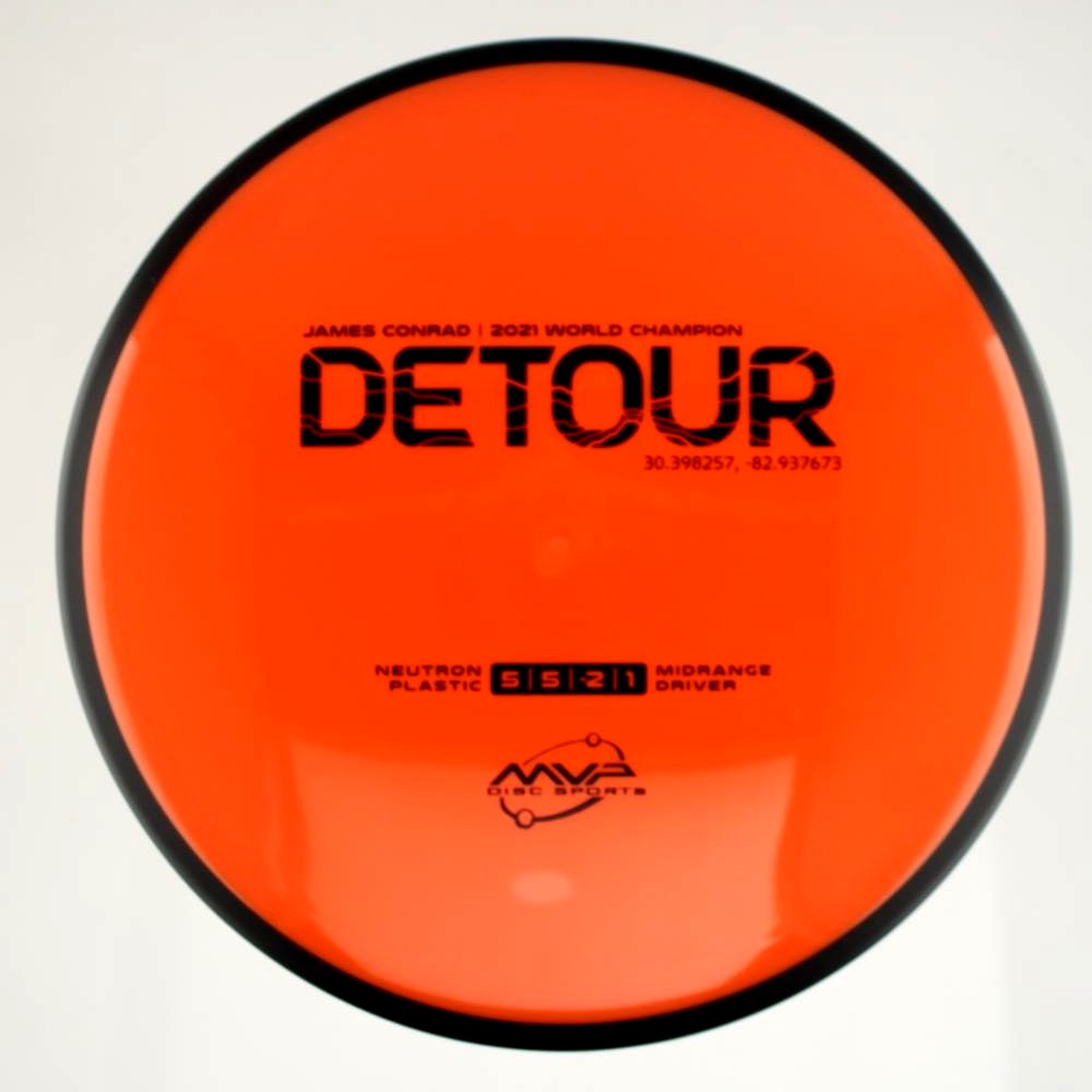 Detour - James Conrad 2021 World Champion - Orange - 169.9 gm -  Disc ID: 601886