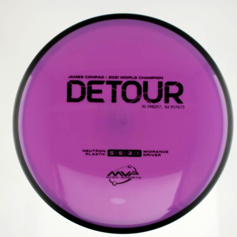 Detour - James Conrad 2021 World Champion - Purple - 173.9 gm -  Disc ID: 601888