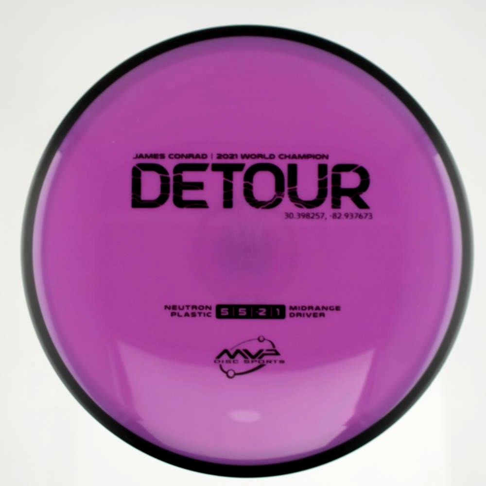 Detour - James Conrad 2021 World Champion - Purple - 173.6 gm -  Disc ID: 601893