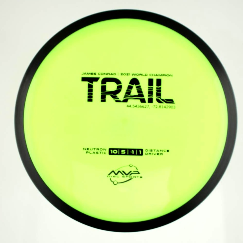 Trail - James Conrad 2021 World Champion - Day Glo - 171.7 gm -  Disc ID: 601992