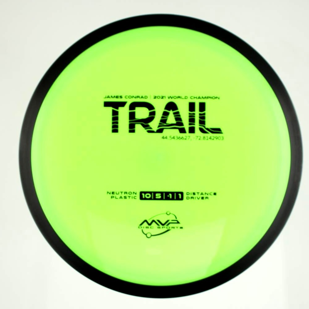 Trail - James Conrad 2021 World Champion - Day Glo - 170.8 gm -  Disc ID: 601995