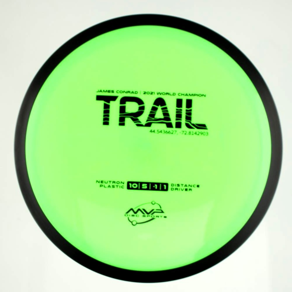 Trail - James Conrad 2021 World Champion - Day Glo - 170.6 gm -  Disc ID: 601997