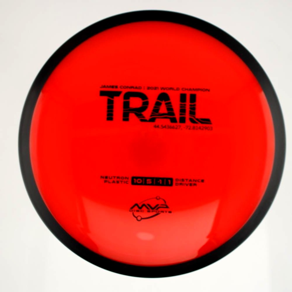 Trail - James Conrad 2021 World Champion - Red - 169.3 gm -  Disc ID: 602023