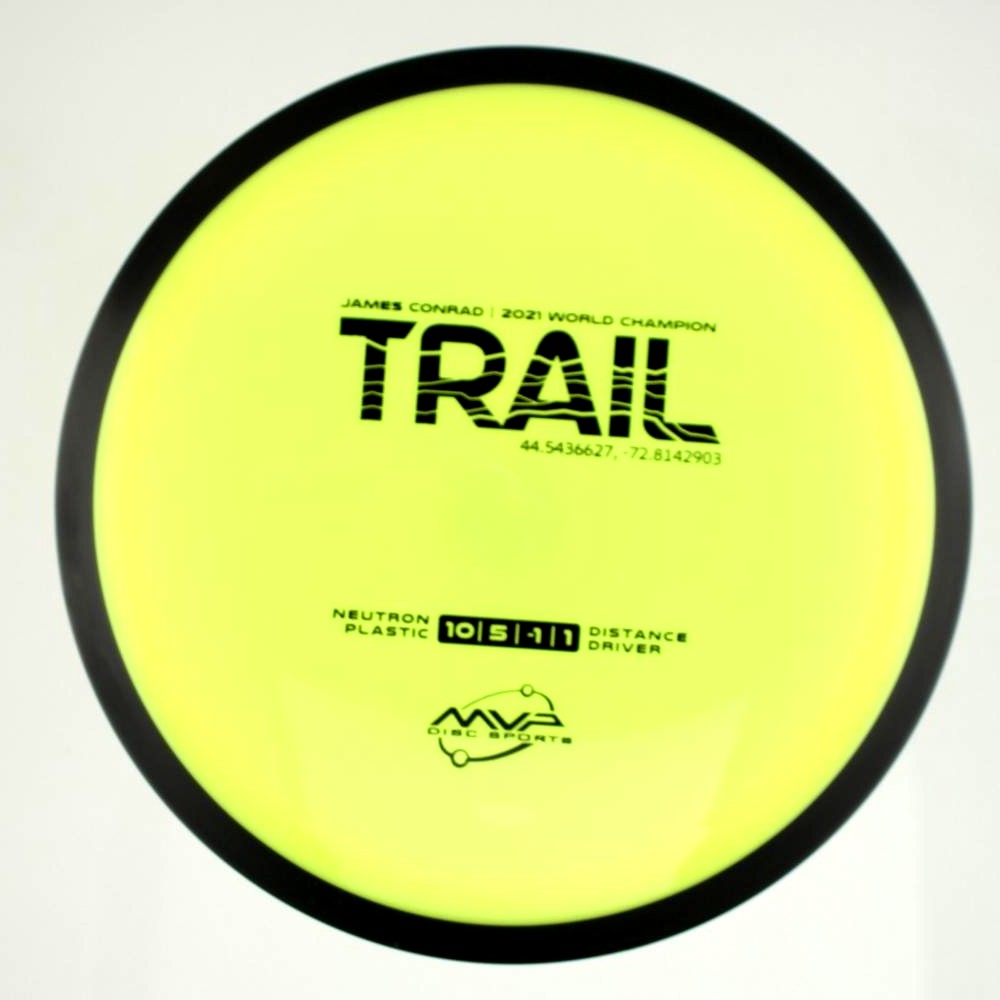 Trail - James Conrad 2021 World Champion - Yellow - 169.3 gm -  Disc ID: 602030