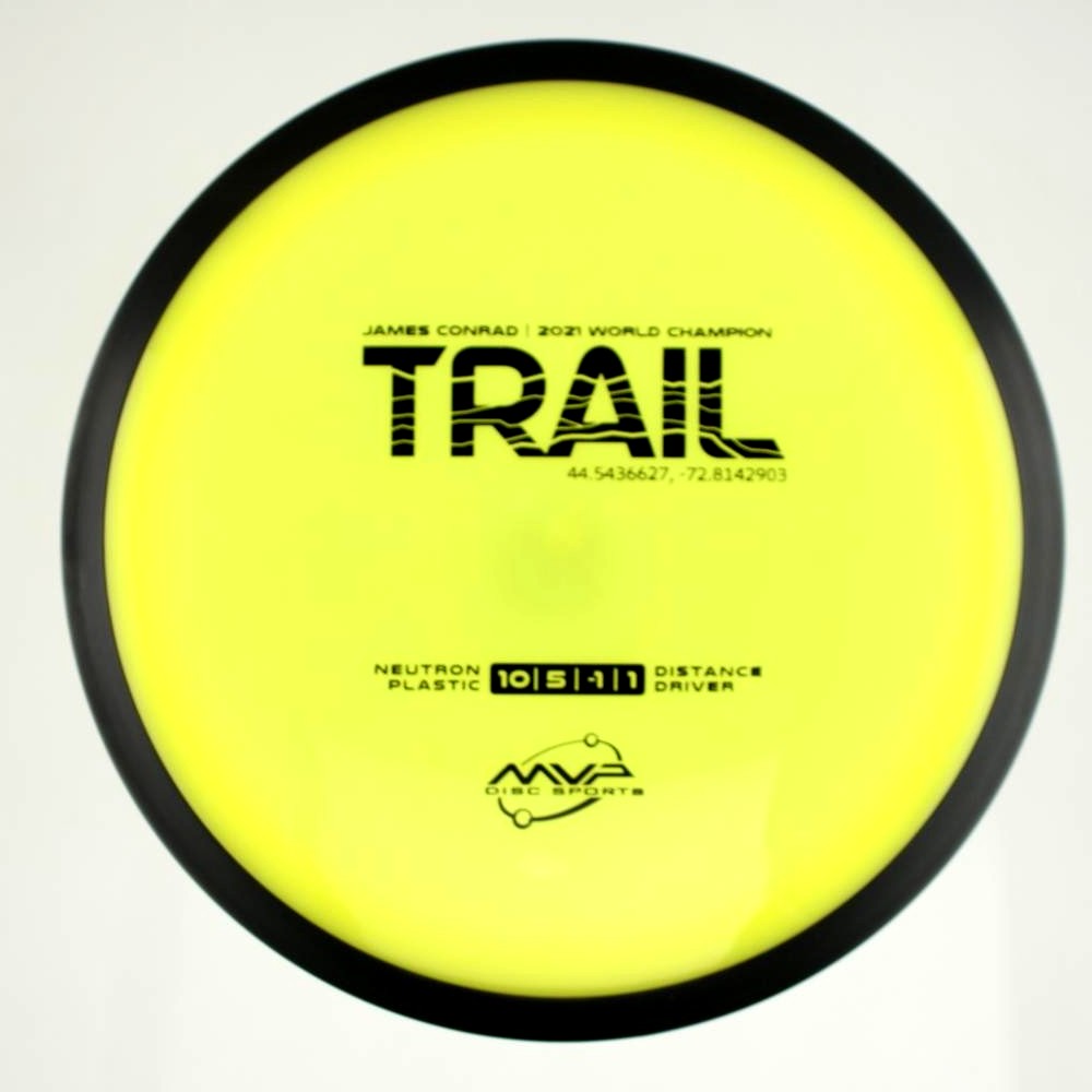 Trail - James Conrad 2021 World Champion - Yellow - 171.5 gm -  Disc ID: 602034