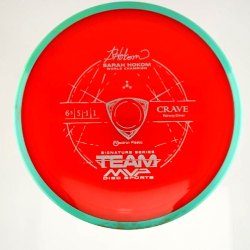 Crave - Sarah Hokom Team MVP Signature Series - Teal Rim - 166.6 gm -  Disc ID: 602121