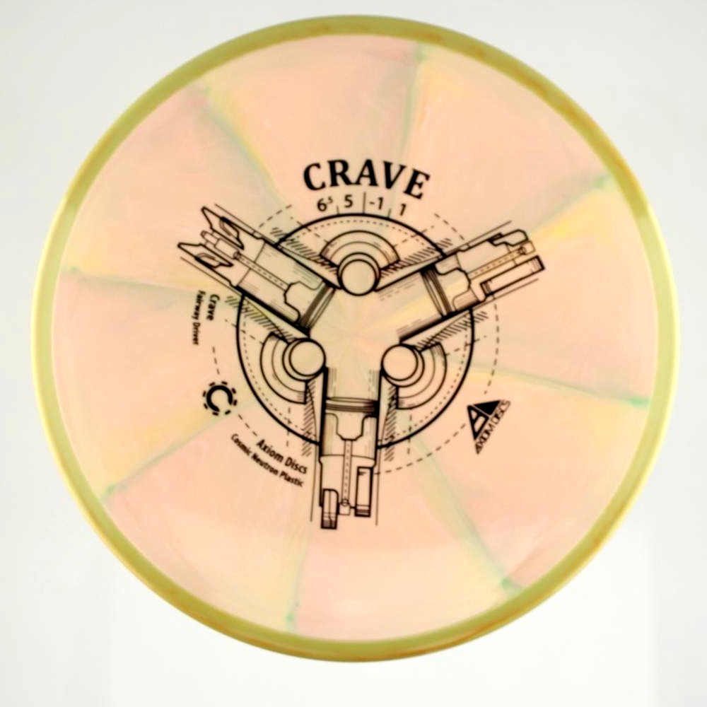 Crave - Standard - Yellow Rim - 176.1 gm -  Disc ID: 602132