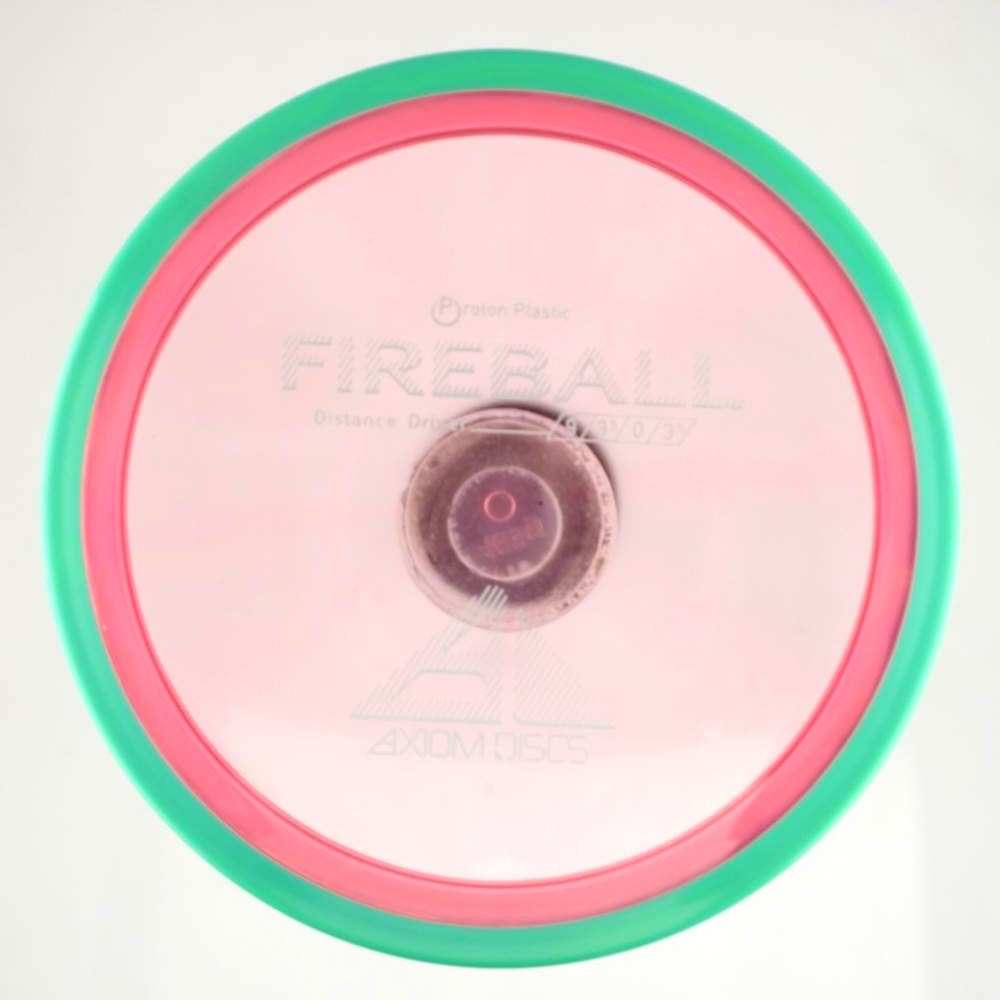 Fireball - Standard - Teal Rim - 163.7 gm -  Disc ID: 602175