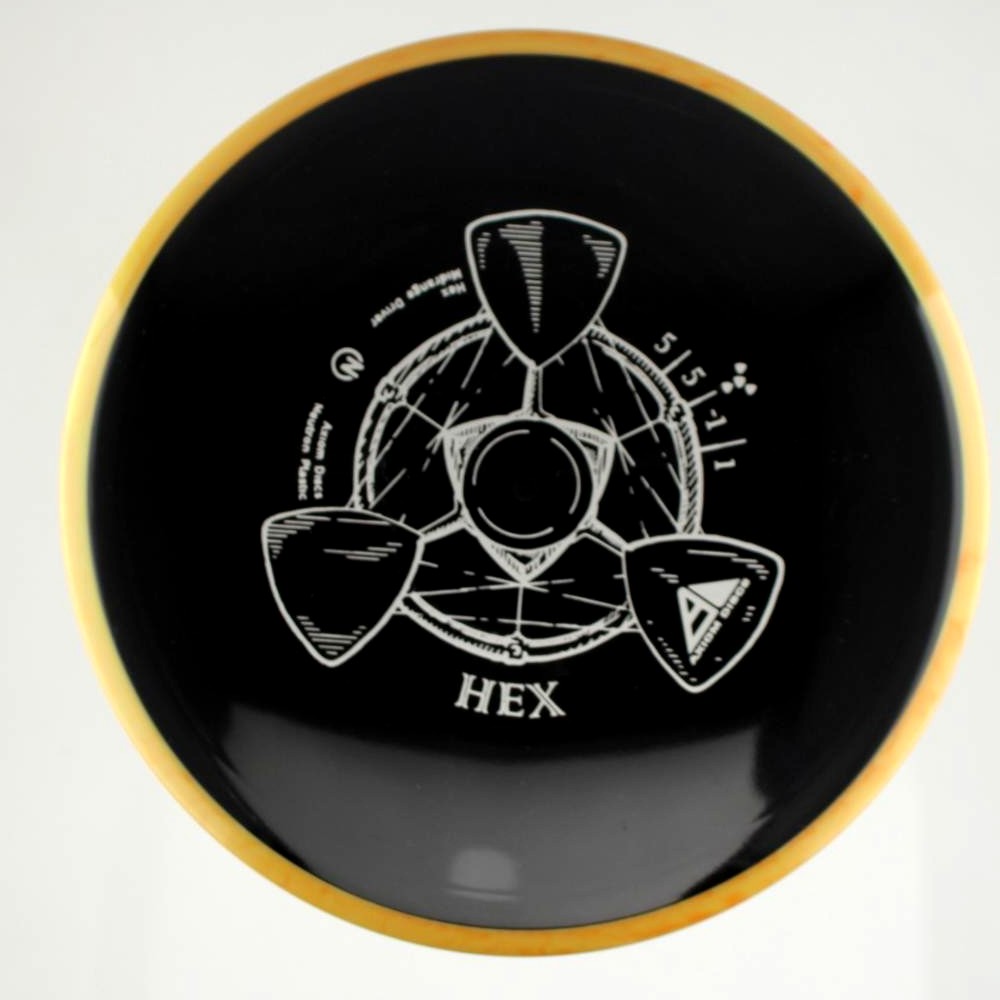 Hex - Standard - Orange Rim - 178.6 gm -  Disc ID: 602201