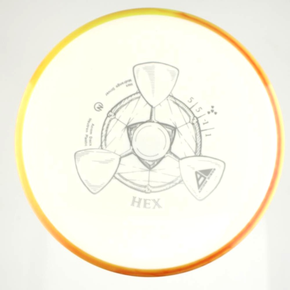 Hex - Standard - Orange Rim - 166.3 gm -  Disc ID: 602202