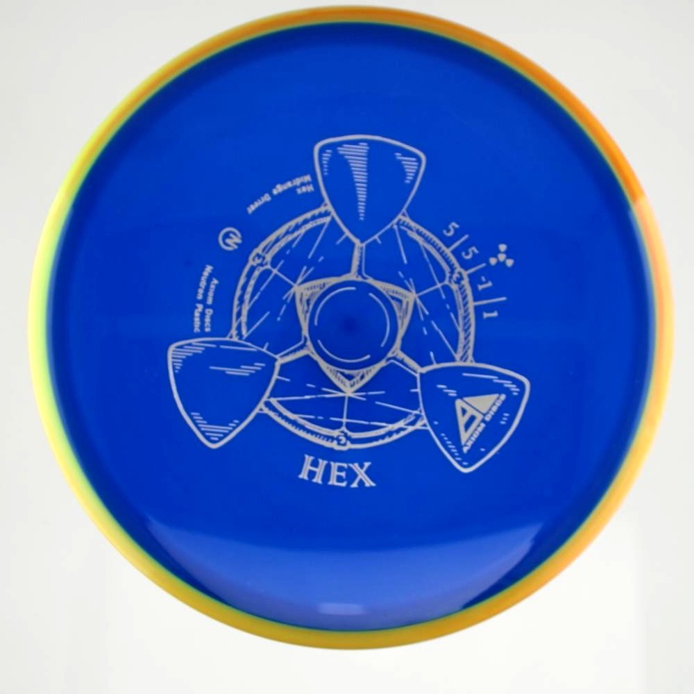 Hex - Standard - Orange Rim - 165.6 gm -  Disc ID: 602203