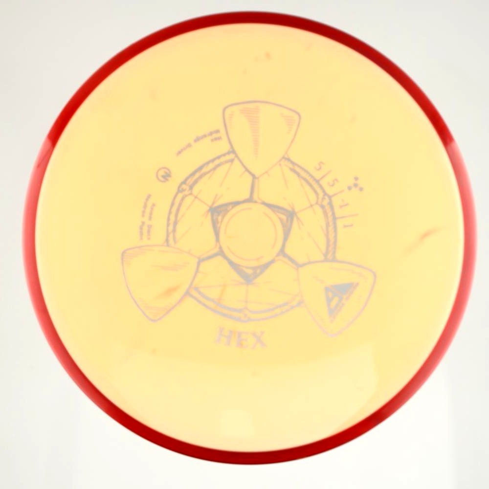 Hex - Standard - Red Rim - 178.1 gm -  Disc ID: 602207
