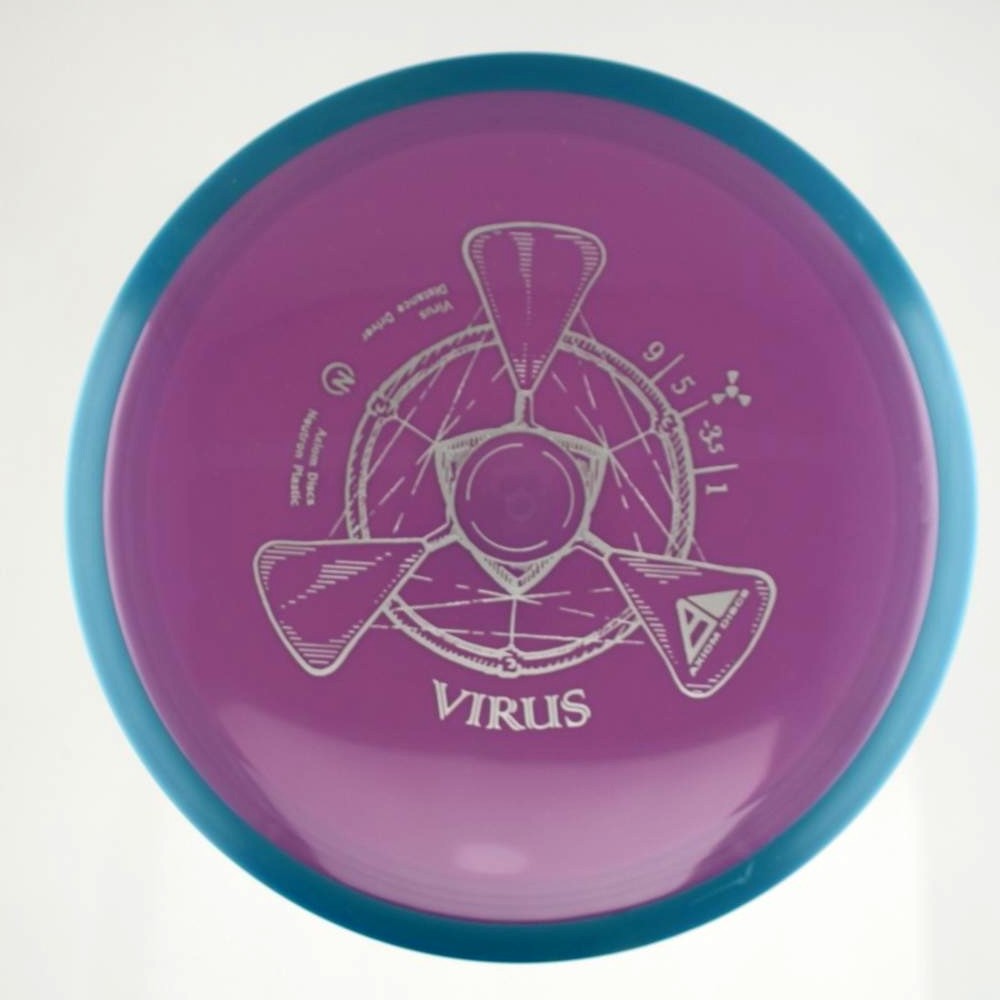 Virus - Standard - Blue Rim - 167.5 gm -  Disc ID: 602315