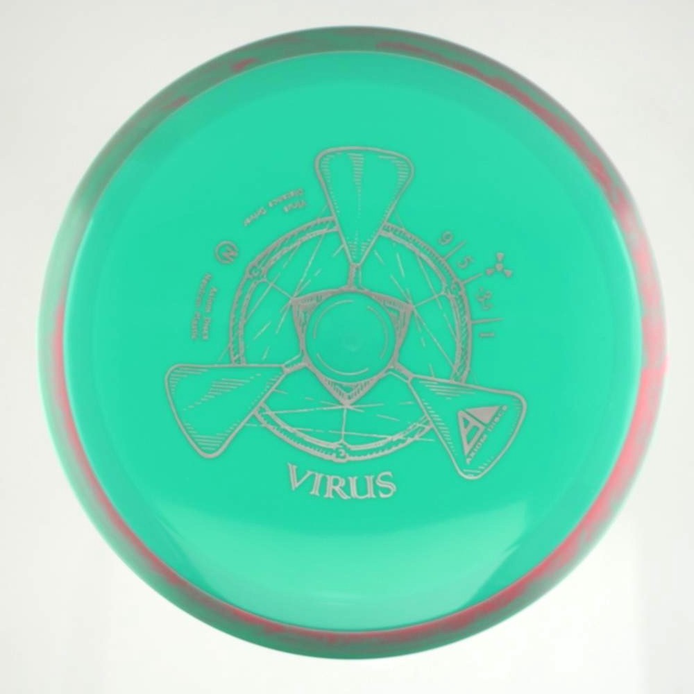 Virus - Standard - Green Rim - 174.8 gm -  Disc ID: 602316