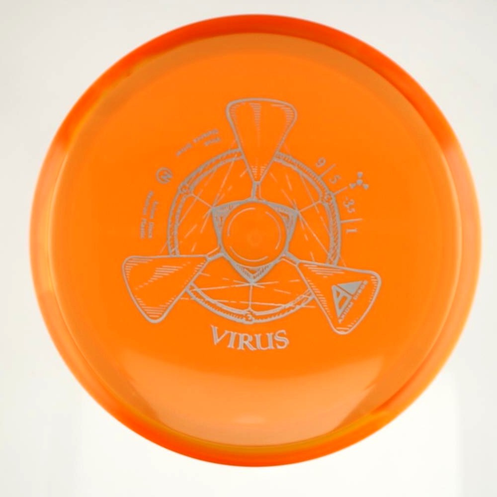 Virus - Standard - Orange Rim - 156.4 gm -  Disc ID: 602319