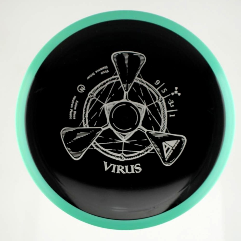 Virus - Standard - Teal Rim - 169.7 gm -  Disc ID: 602323