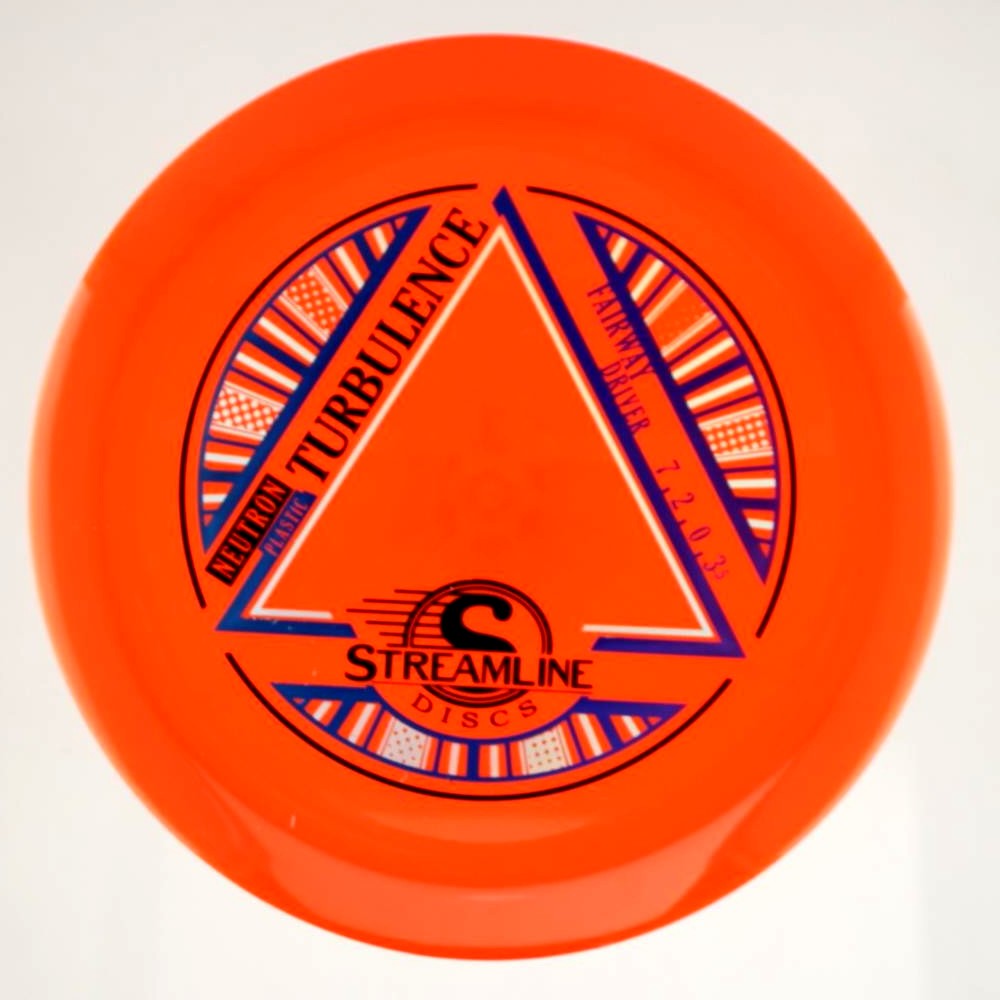Turbulence - Standard - Orange - 168.5 gm -  Disc ID: 602361
