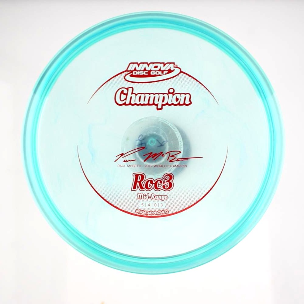 Roc3 - Paul McBeth 2012 World Champion - Blue - 177.4 gm -  Disc ID: 602691