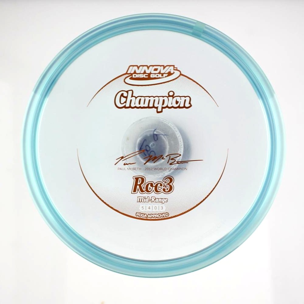 Roc3 - Paul McBeth 2012 World Champion - Blue - 179.3 gm -  Disc ID: 602693