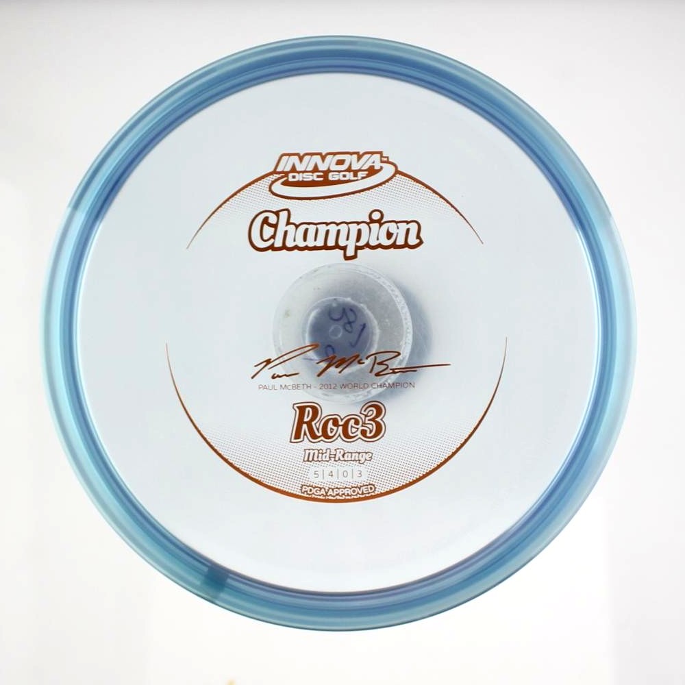 Roc3 - Paul McBeth 2012 World Champion - Blue - 178.3 gm -  Disc ID: 602695