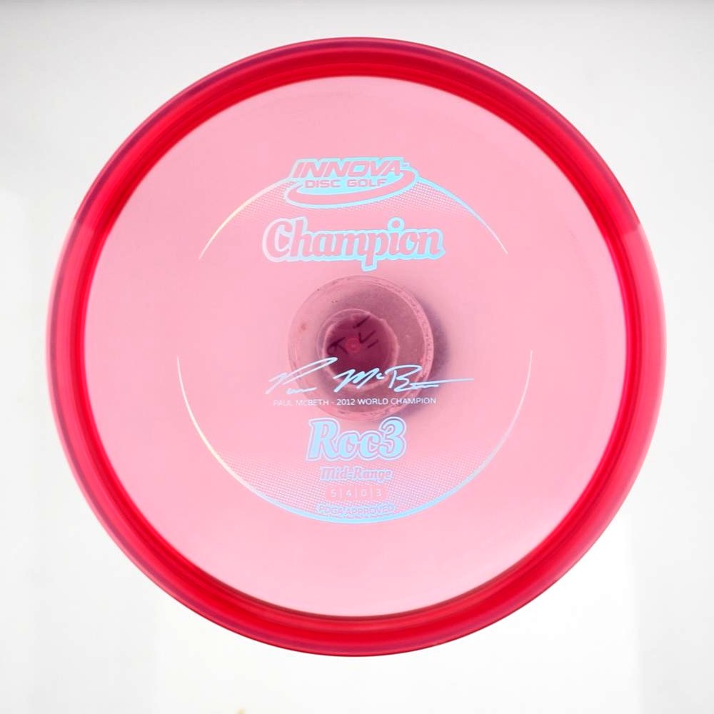 Roc3 - Paul McBeth 2012 World Champion - Pink - 171.0 gm -  Disc ID: 602701