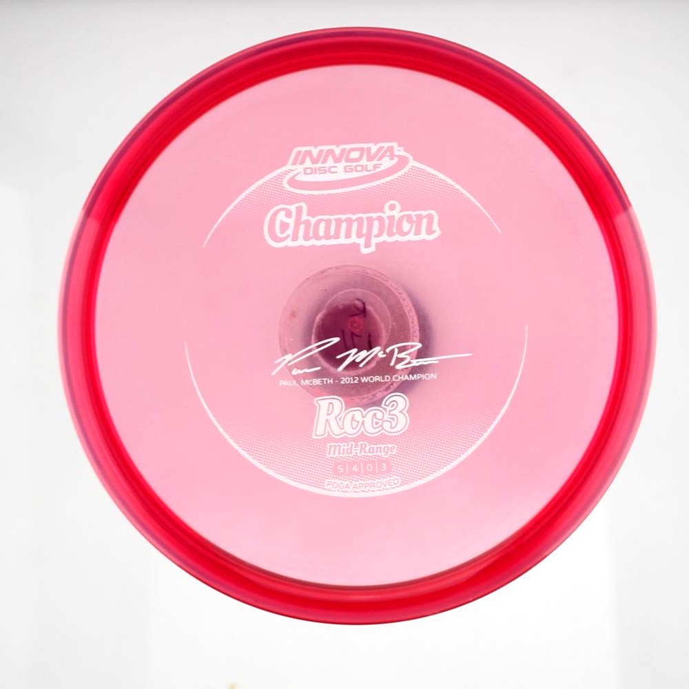 Roc3 - Paul McBeth 2012 World Champion - Pink - 171.8 gm -  Disc ID: 602704