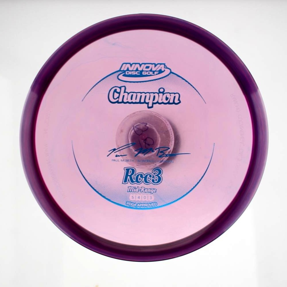 Roc3 - 3x World Champion Paul McBeth - Purple - 178.3 gm -  Disc ID: 602712