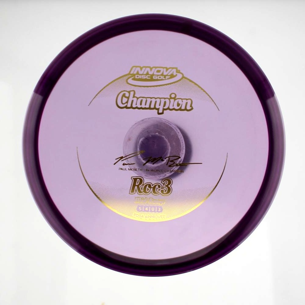 Roc3 - 4x World Champion Paul McBeth - Purple - 172.0 gm -  Disc ID: 602722