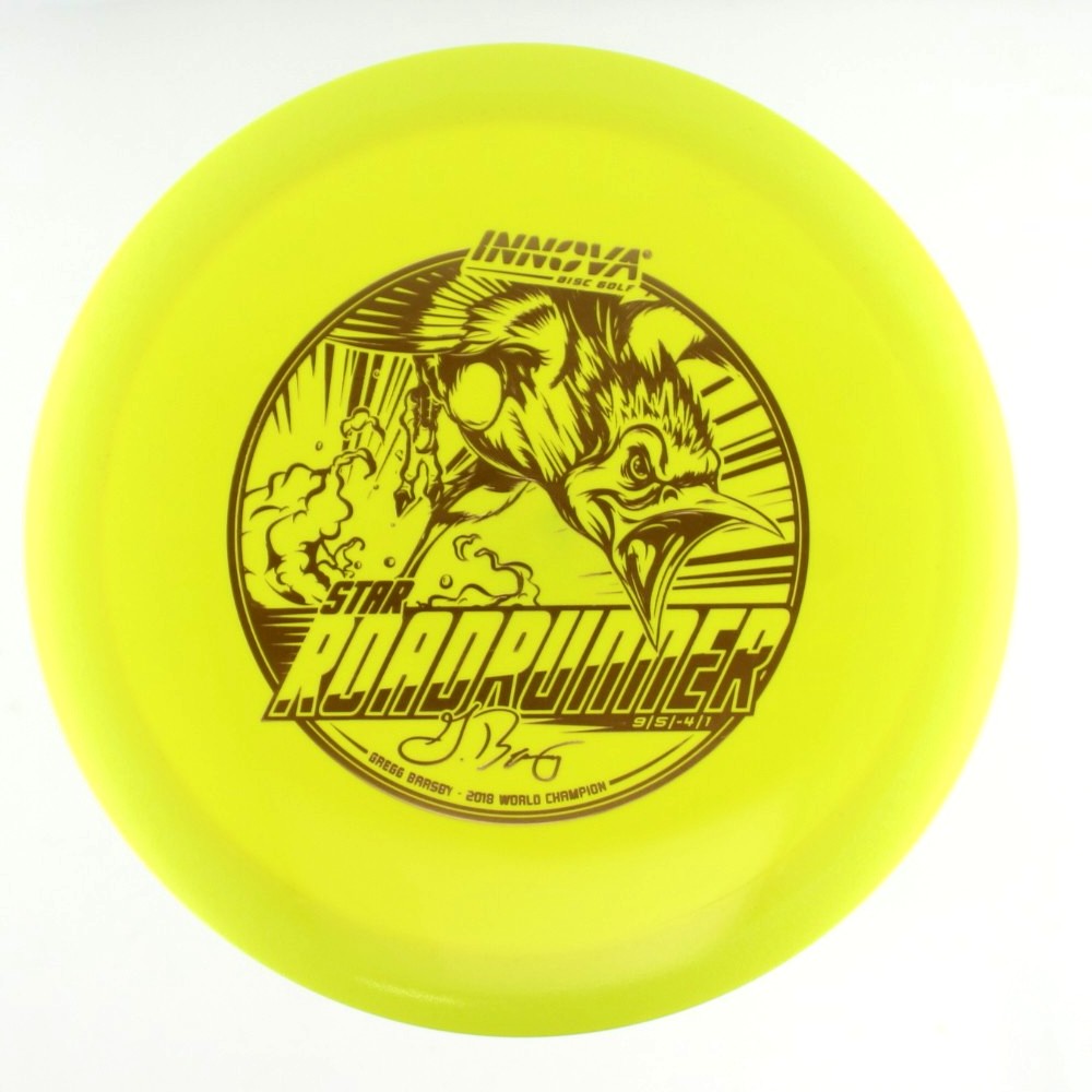 Roadrunner - Gregg Barsby 2018 World Champion - Yellow - 135.6 gm -  Disc ID: 602736