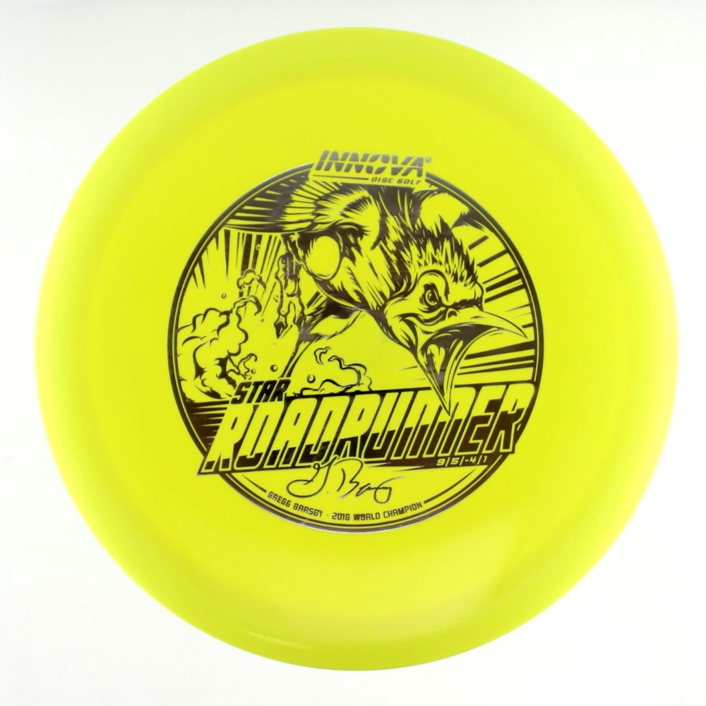 Roadrunner - Gregg Barsby 2018 World Champion - Yellow - 135.7 gm -  Disc ID: 602737