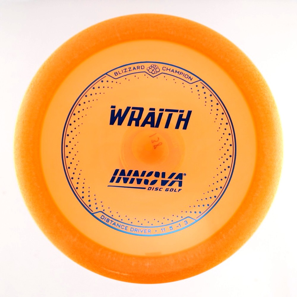 Wraith - Standard - Orange - 139.0 gm -  Disc ID: 602892