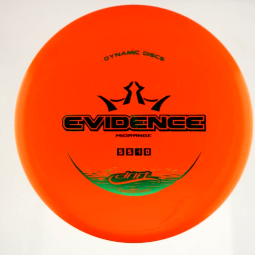 Evidence - Standard - Orange - 126.9 gm -  Disc ID: 604001
