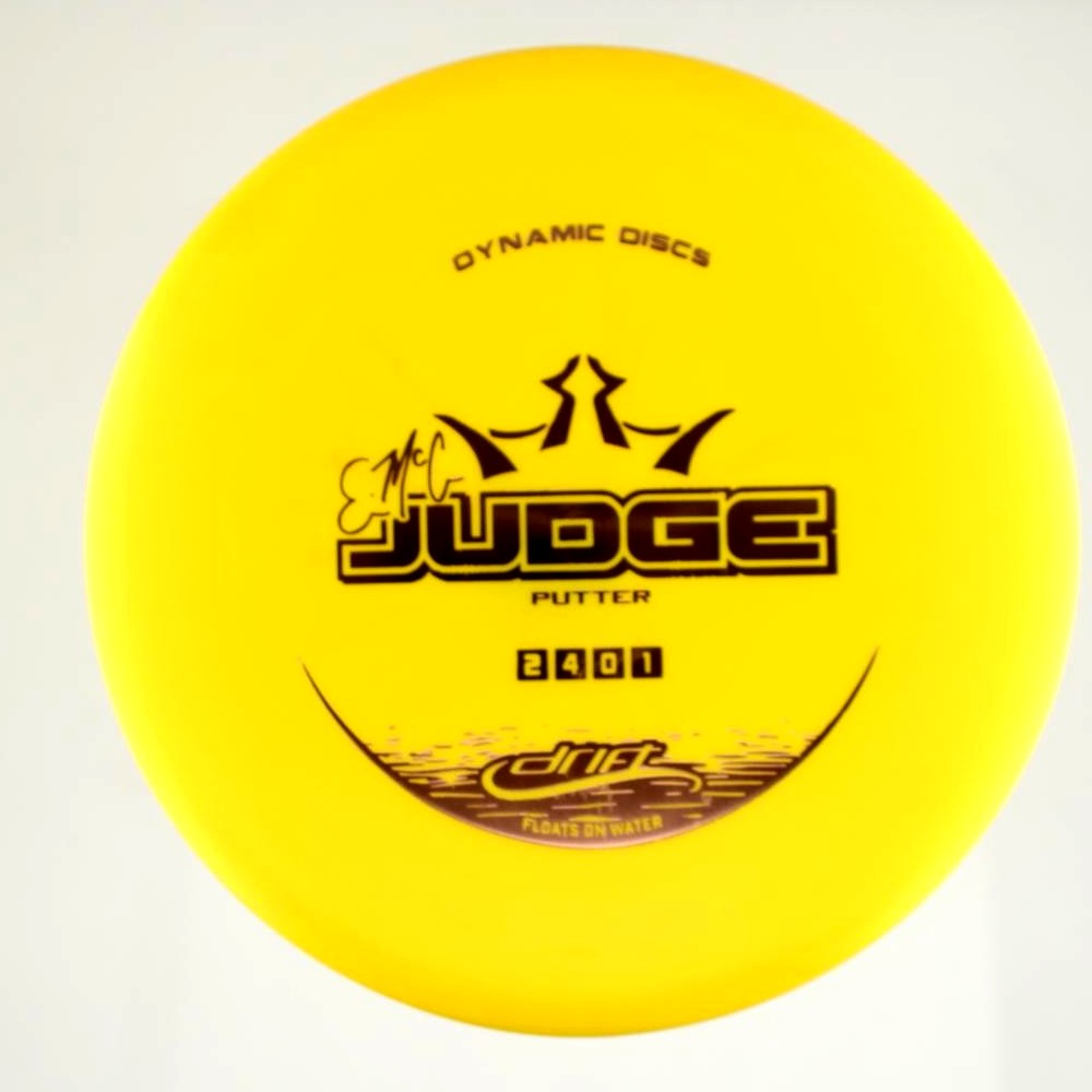 EMAC Judge - Standard - Yellow - 128.1 gm -  Disc ID: 604037