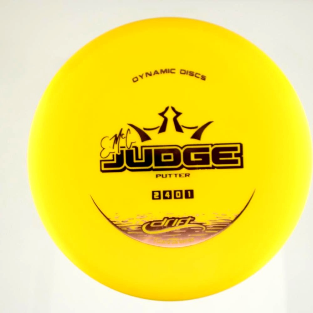 EMAC Judge - Standard - Yellow - 128.1 gm -  Disc ID: 604039