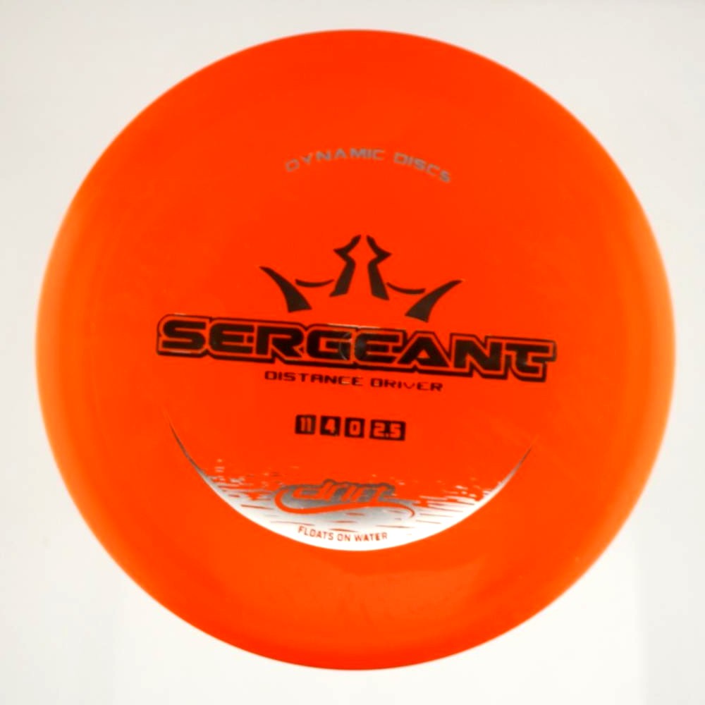 Sergeant - Standard - Orange - 125.3 gm -  Disc ID: 604041