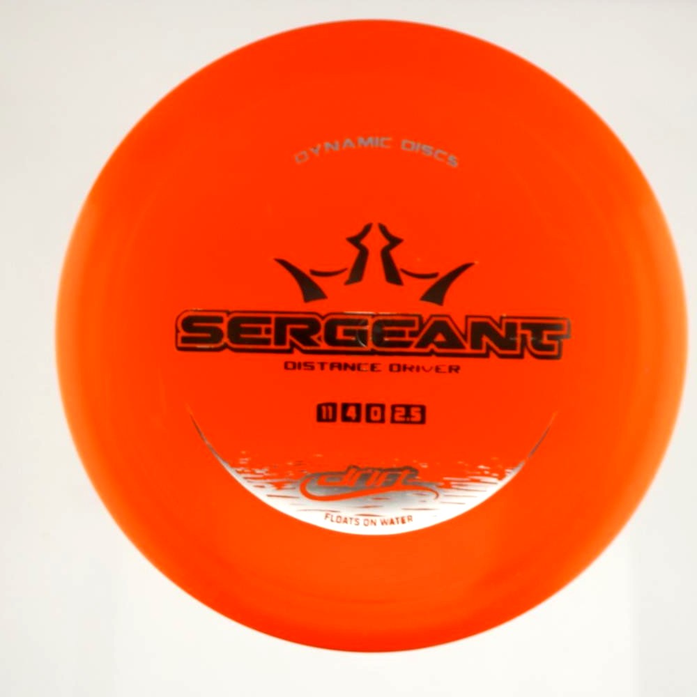 Sergeant - Standard - Orange - 125.4 gm -  Disc ID: 604043