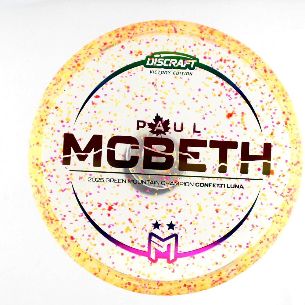 Luna - Paul McBeth Victory Edition - Yellow - 175.9 gm -  Disc ID: 604120