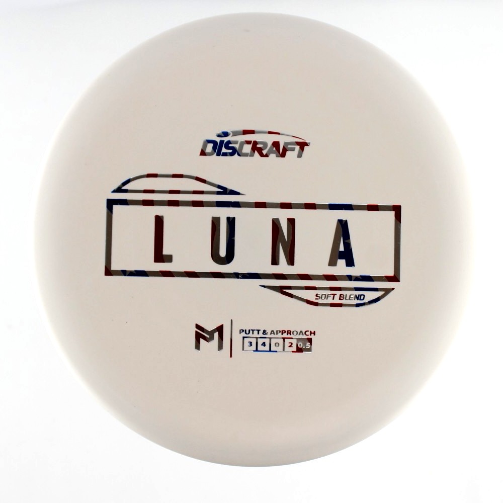 Luna - PM Paul McBeth - White - 172.4 gm -  Disc ID: 604196