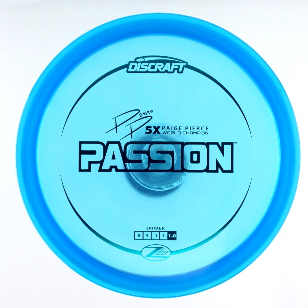 Passion - 5x World Champion Paige Pierce - Blue - 161.6 gm -  Disc ID: 604210