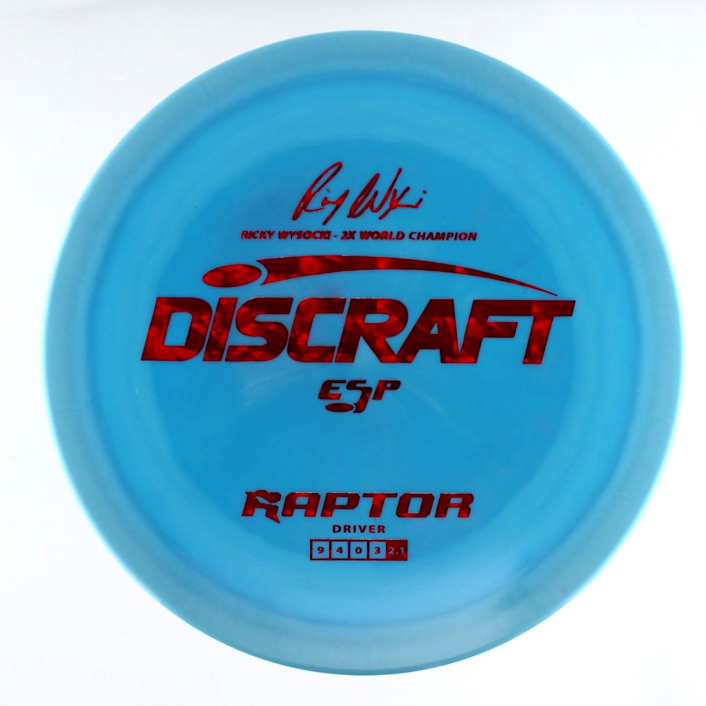 Raptor - Ricky Wysocki - Blue - 173.5 gm -  Disc ID: 604211