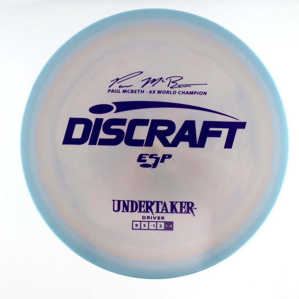 Undertaker - 6x World Champion Paul McBeth - Blue - 169.5 gm -  Disc ID: 604267