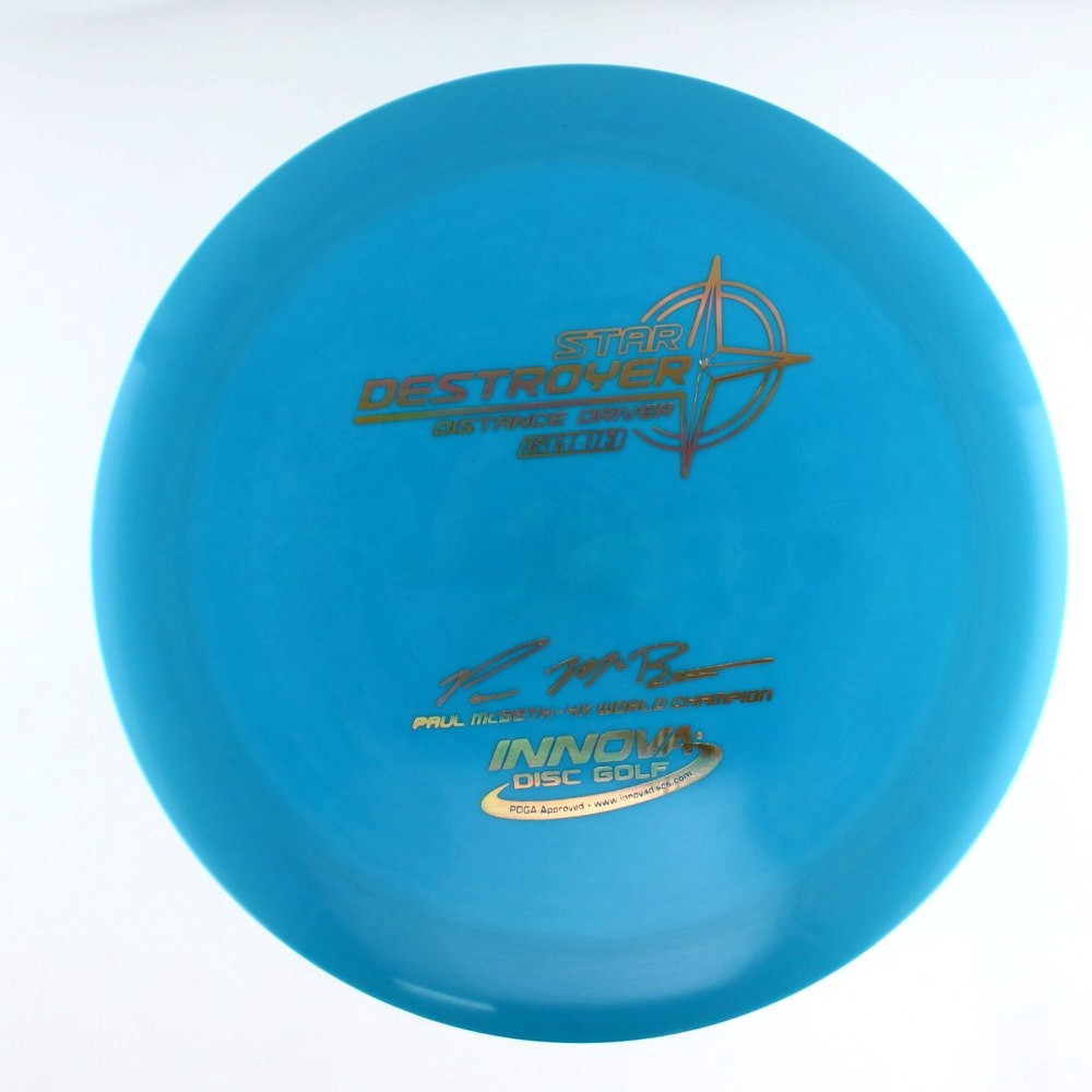 Destroyer - 4x World Champion Paul McBeth - Blue - 176.2 gm -  Disc ID: 604419