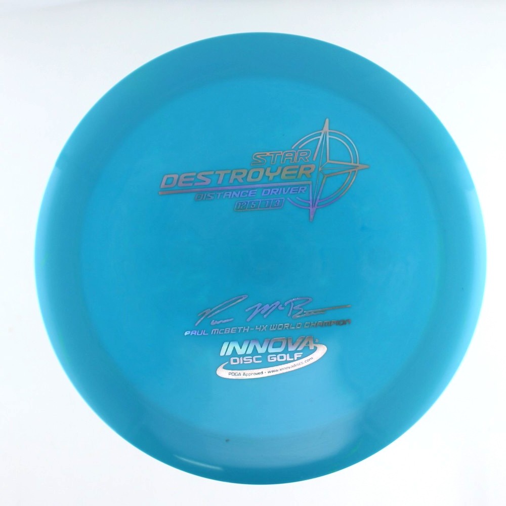 Destroyer - 4x World Champion Paul McBeth - Blue - 172.0 gm -  Disc ID: 604423