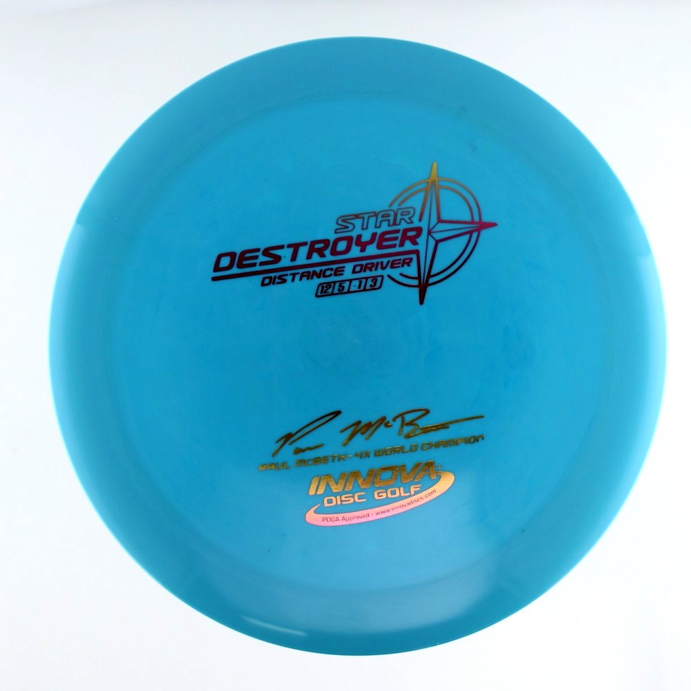 Destroyer - 4x World Champion Paul McBeth - Blue - 175.8 gm -  Disc ID: 604424