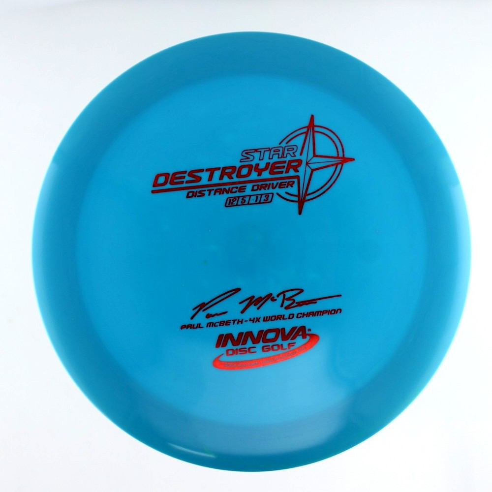 Destroyer - 4x World Champion Paul McBeth - Blue - 172.2 gm -  Disc ID: 604425